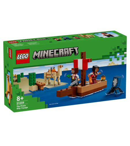 LEGO® Minecraft® Пътуването на пиратския кораб 21259