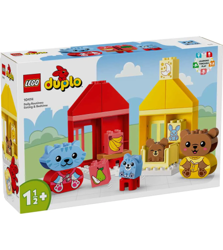 LEGO® DUPLO® Ежедневни навици: ядене и сън 10414