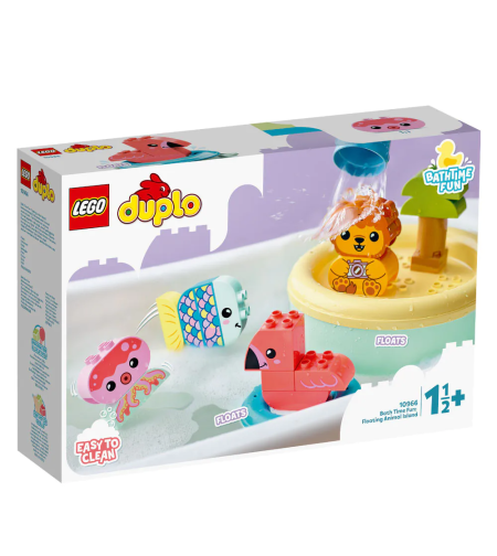 LEGO® DUPLO® Забавления в банята - плаващ остров с живoтни 10966
