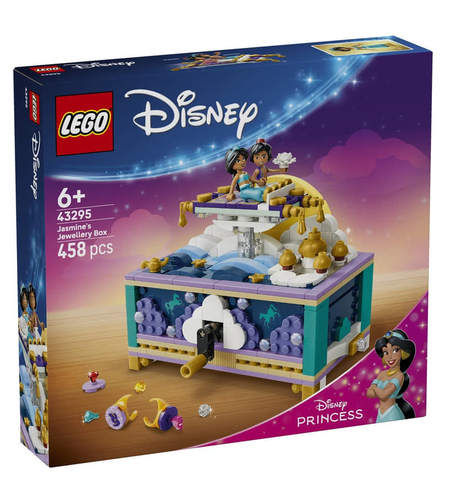 LEGO® Disney Princess Кутия за бижута на Ясмин 43295