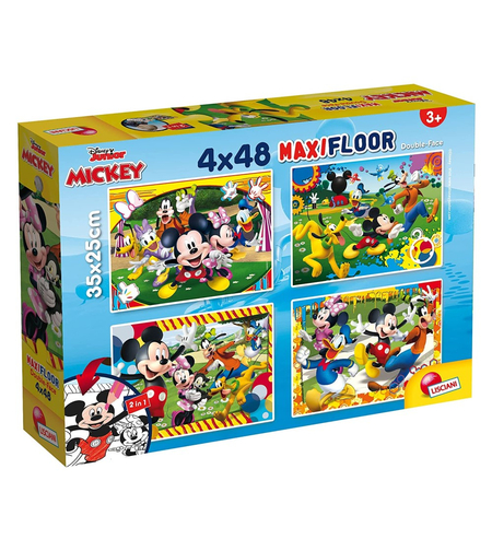 Пъзел Lisciani 4 х 48 ч. Mickey Mouse 86610
