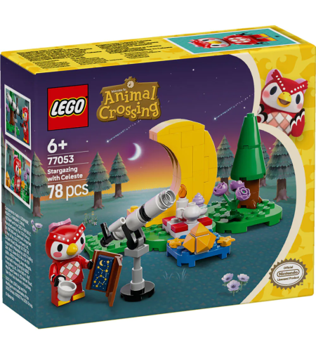 LEGO® Animal Crossing™ Наблюдение на звездите със Celeste 77053