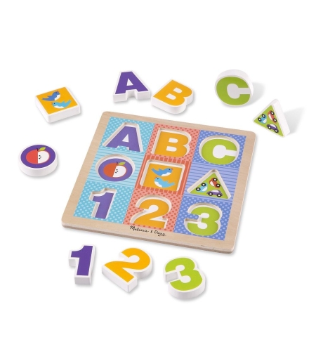 Дървен пъзел Melissa and Doug ABC Chunky 11899