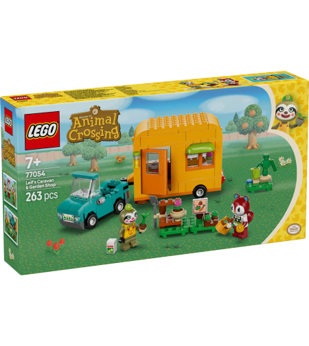 LEGO® Animal Crossing™ Каравана и градинарски магазин на Leif 77054