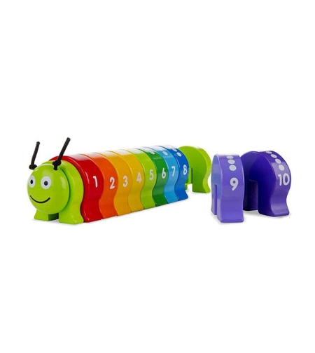 Дървена гъсеница с числа Melissa and Doug 19274