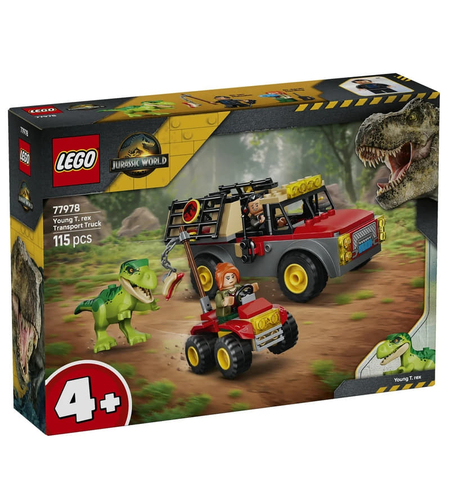 LEGO® Jurassic World Камион за транспортиране на млад тиранозавър рекс 77978
