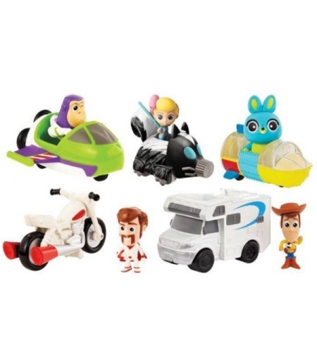 Комплект мини фигура с превозно средство Mattel Toy Story асортимент
