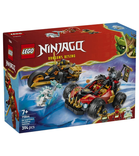 LEGO® NINJAGO® Комбинирани превозни средства на Кай и Коул 71864