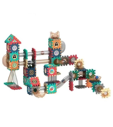 Raya Toys Конструктор с тунел и топче, 226 части