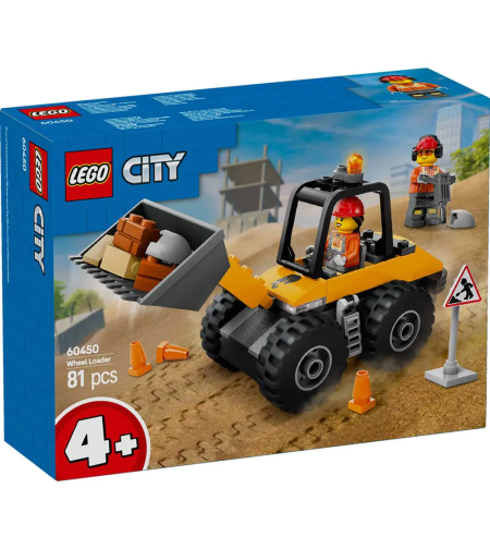 LEGO® City Жълт колесен товарач 60450