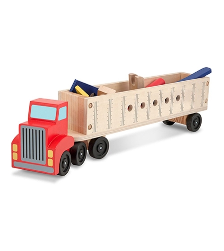 Дървен Тир с инструменти Melissa and Doug 12758