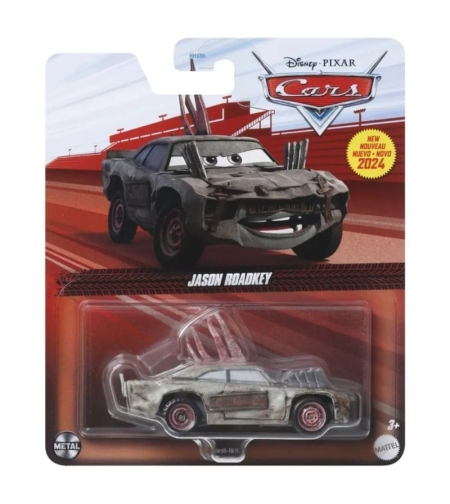 Метална количка Mattel Cars Jason Roadkey 1:55, HTX98