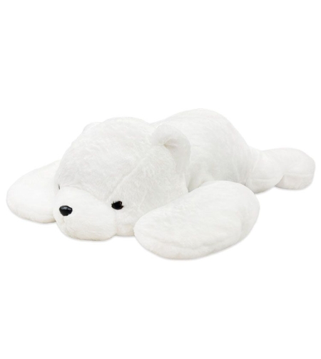 Голямо плюшено мече Raya Toys Полярна мечка, 105 см
