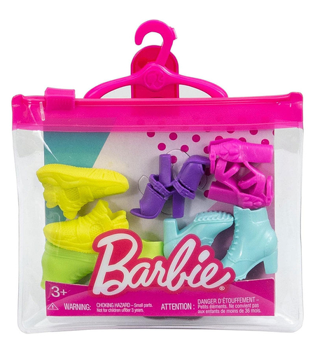 Обувки за кукла Mattel Barbie, 5 чифта