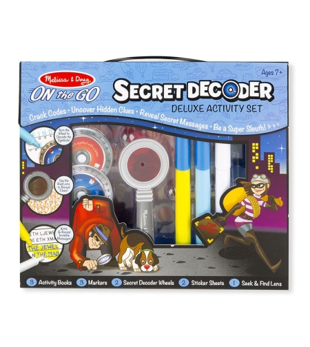 Детективски комплект Melissa and Doug Таен декодер 15238