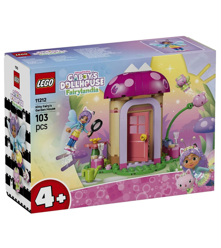 LEGO® Gabby’s Dollhouse Градинската къща на котешката фея 11212