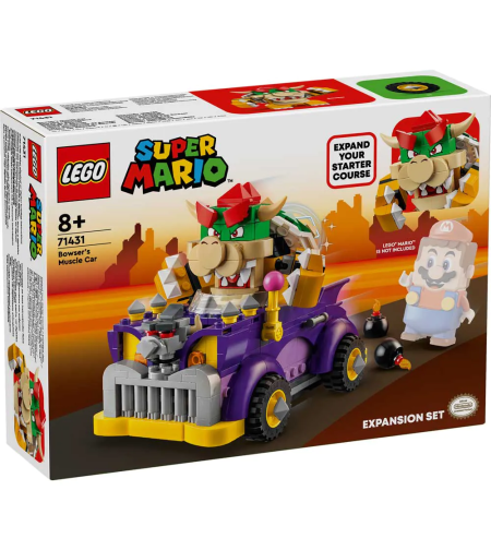 LEGO® Super Mario™ Комплект с допълнения Bowser's Muscle Car 71431