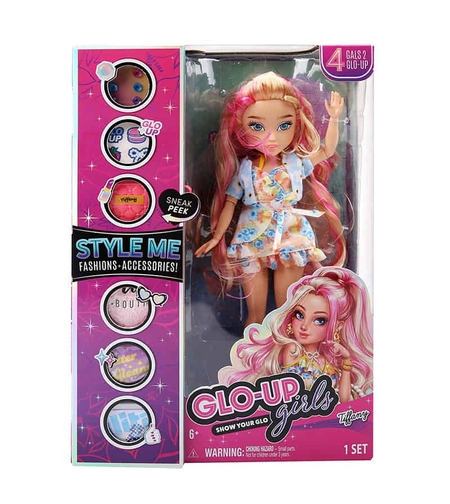 Кукла Raya Toys GLO-UP Girls Style me Tiffany, с аксесоари