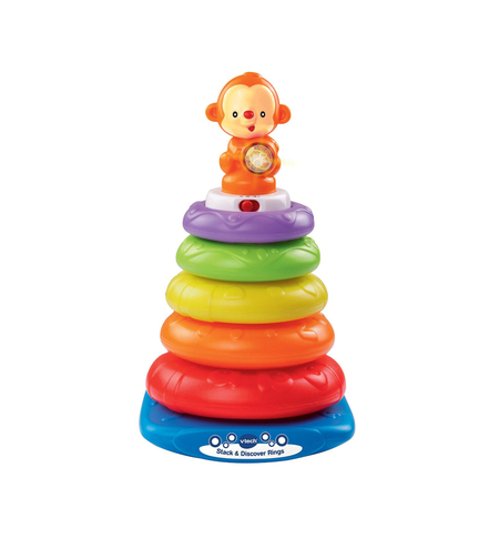 Музикална играчка Vtech Интерактивни рингове за нанизване
