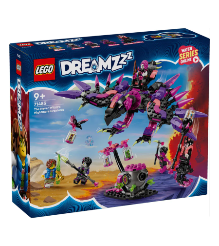 LEGO® DREAMZzz™ Кошмарните създания на Вещицата 71483