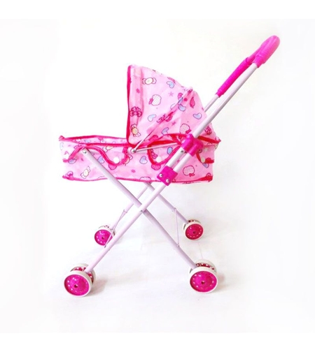 Количка за кукли Raya Toys Pink