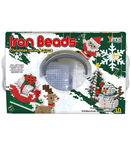 Мозайка за гладене 3D Raya Toys Коледа, 3000 части