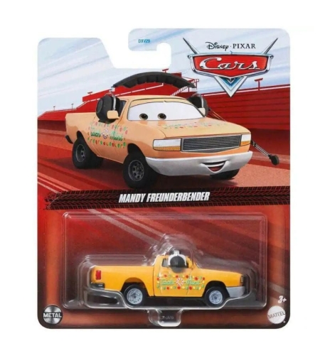 Метална количка Mattel Cars Mandy Freunderbender 1:55, FLL72