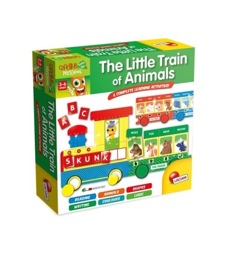 Образователна игра Lisciani Carotina plus Влакът на животните 50093