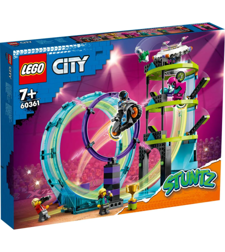 LEGO® City Stuntz Предизвикателство за съвършена каскада 60361