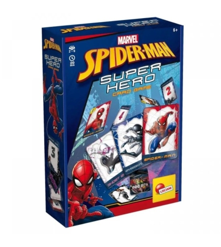 Детска игра с карти Lisciani Spiderman Super Hero