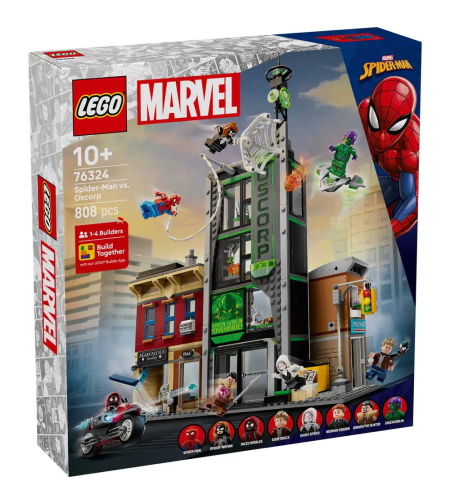 LEGO® Marvel Спайдърмен срещу Озкорп 76324