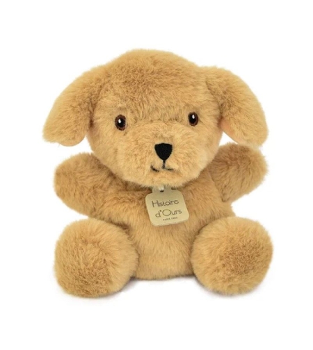 Плюшена играчка Doudou бебе куче 15 см, HO3270