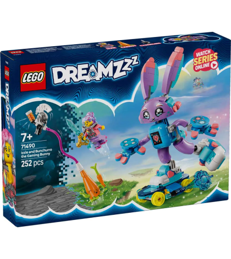 LEGO® DREAMZzz™ Изи и играещото зайче Бънчуро 71490