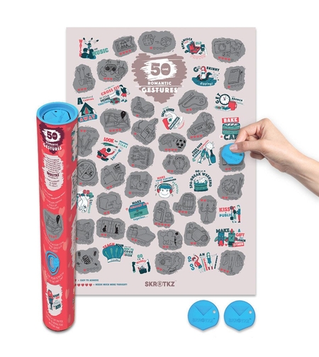 Постер 51 романтични жеста