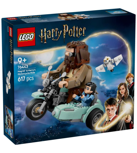 LEGO® Harry Potter™ Разходка с мотоциклет на Хагрид и Хари 76443