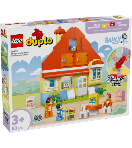 LEGO® DUPLO® Bluey семейната къща на Блуи 10459