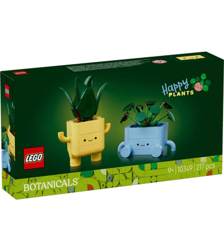 LEGO® Botanicals Щастливи растения 10349