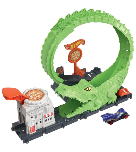 Писта Mattel Hot Wheels City Атаката на алигатора