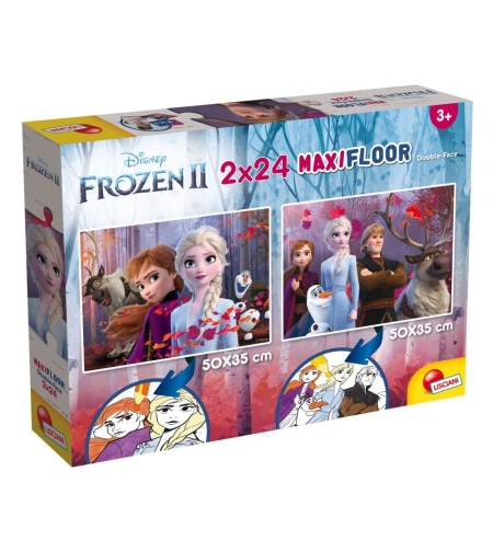 Пъзел Lisciani 2х24 ч. MAXI Frozen 86580
