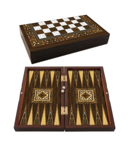 Табла комплект Antic Mini Mosaic Pearl