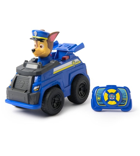 Кола с дистанционно Spin Master Paw Patrol Chase's Action Cruiser