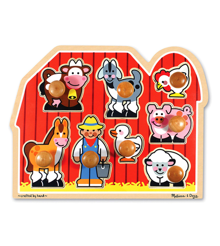 Дървен пъзел Melissa&Doug Ферма 13391