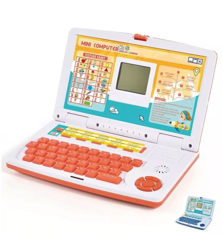Образователен детски лаптоп Raya Toys English Learner, с 20 игри и активности на английски език