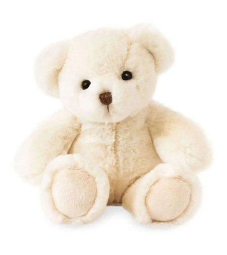 Плюшено мече Doudou Titours 27 см бяло, HO2880