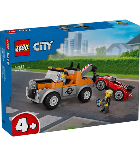 LEGO® City Влекач и ремонт на спортна кола 60435