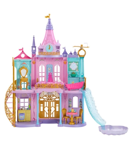 Къща за кукли Mattel Disney Princes Magical Adventure Castle