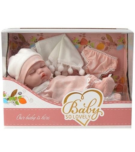 Кукла бебе с дрехи Испанче Baby So Lovely Raya Toys, 25 cm