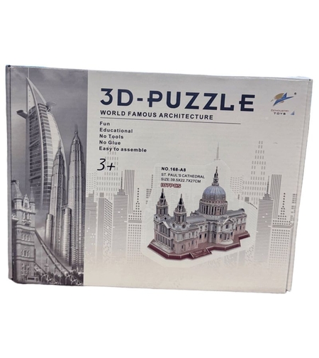 3Д пъзел Raya Toys Катедрала Сейнт Пол