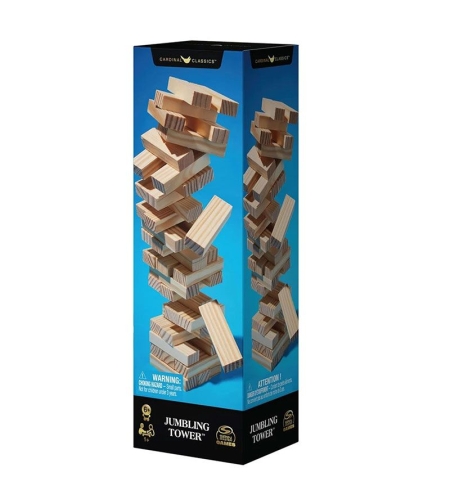 Настолна игра дженга Spin Master Jumbling Tower Cardinal Classics