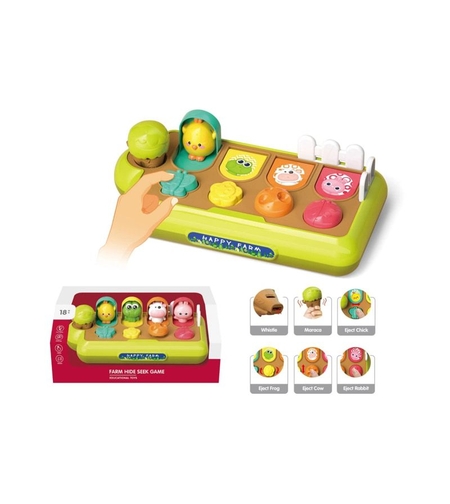 Интерактивна бебешка играчка Raya Toys Ферма